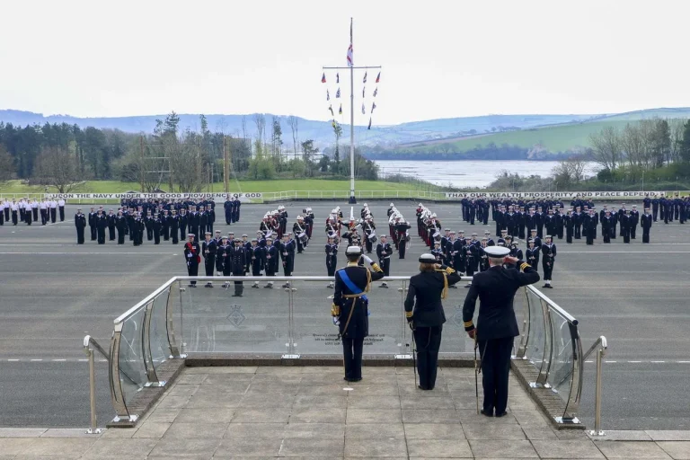 Visiting HMS Raleigh