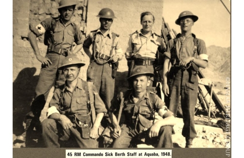 45 RM Commando SBS at Aquaba 1948
