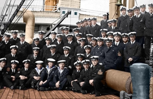 Hospital Ship WWI Crew and including Sickberth Staff