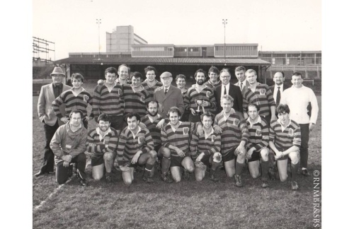 Interport Rugby RAMC Vs RNMS 1982