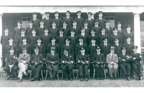 Sick Berth Staff Probationers at RNH Haslar Canada Block 1937