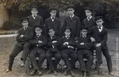 Sickberth Staff at Haslar 1915